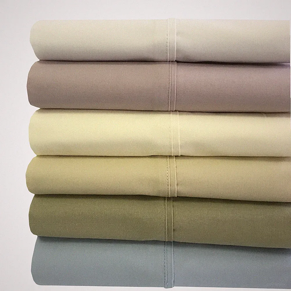 Cal-King Bed Sheet Set- 100% Cotton Super Soft Deep Pocket Percale Sheets Sets