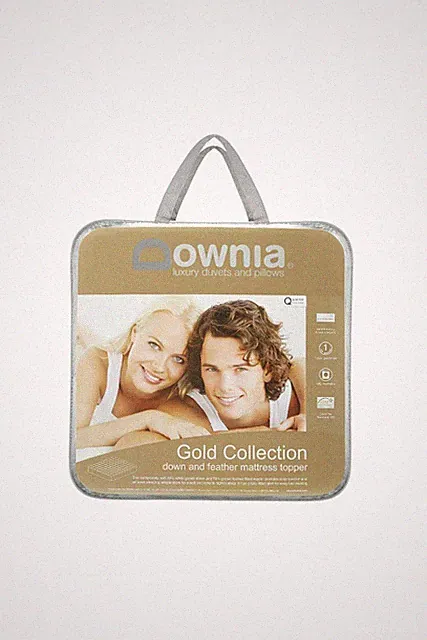 Downia Gold Collection White Goose Down & Feather Mattress Topper